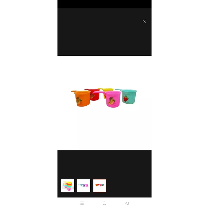 gayung  mandi plastik