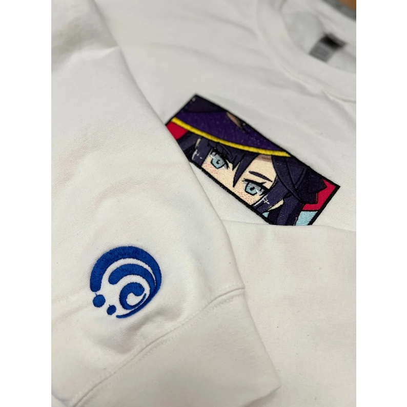 Crewneck Moona Embroidery Anime Manga Premium Unisex