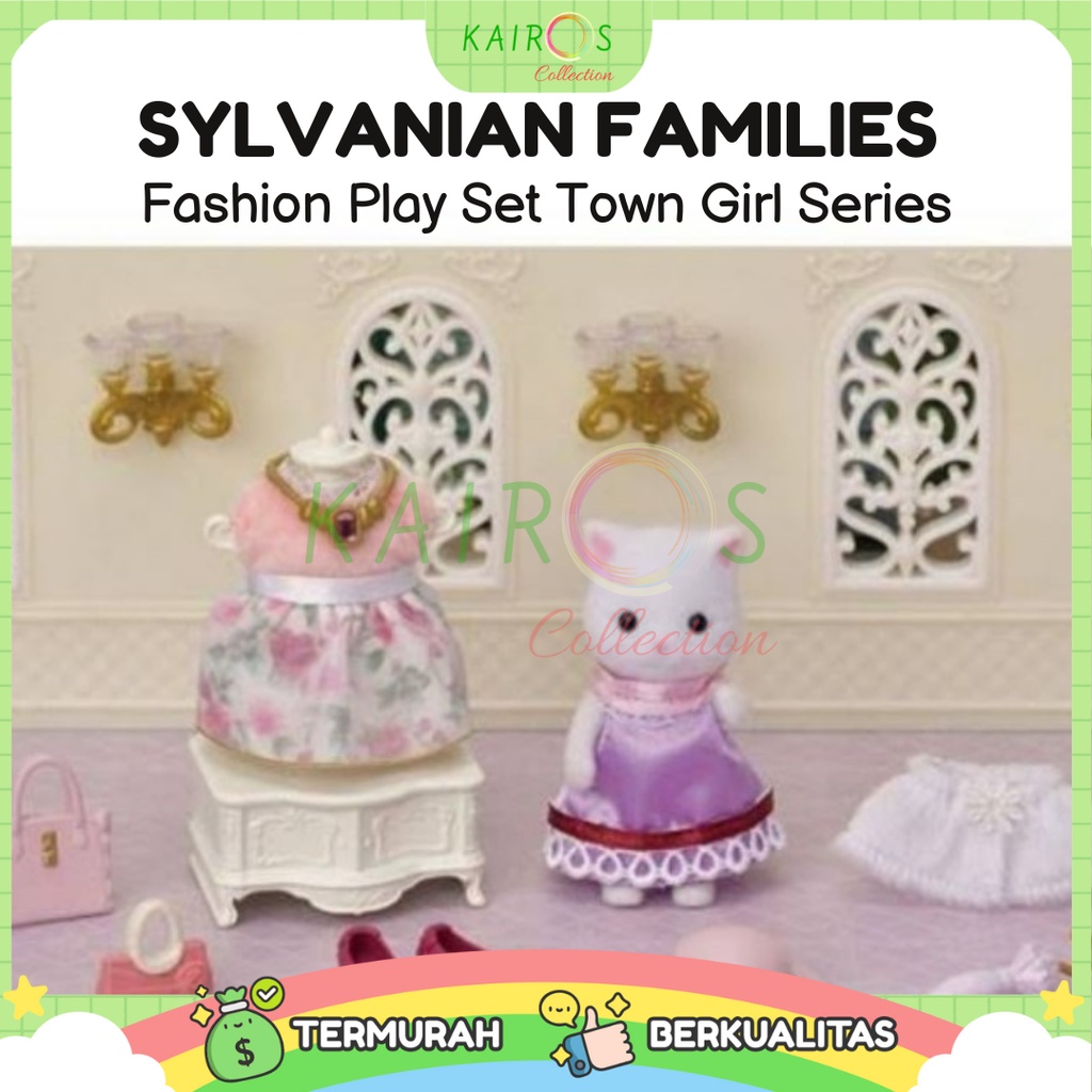 Sylvanian Families Fashion Play Set Town Girl Series Persian Cat Over 140 Styles