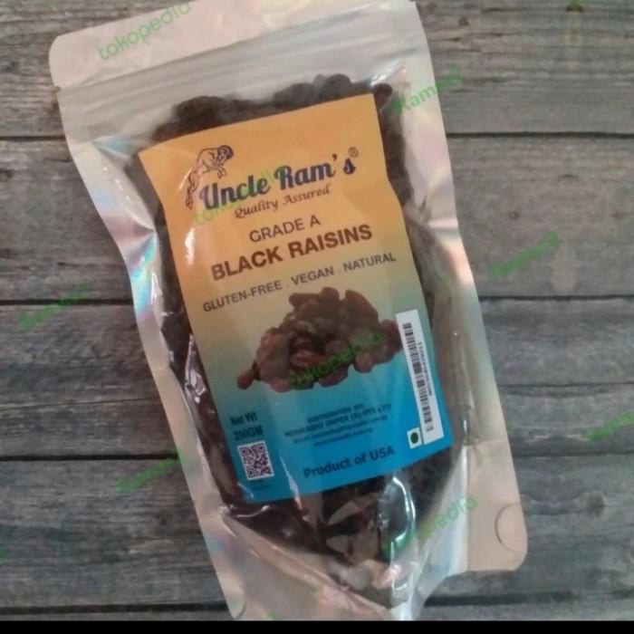 

Uncle Rams Black Raisins Grade A Vegan Gluten Fr 27