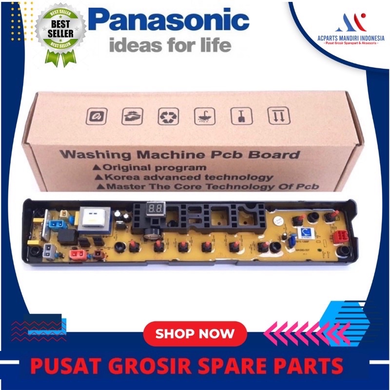 PANASONIC NA-F72MB1 CYCLONIC CARE modul pcb mesin cuci Top Loading