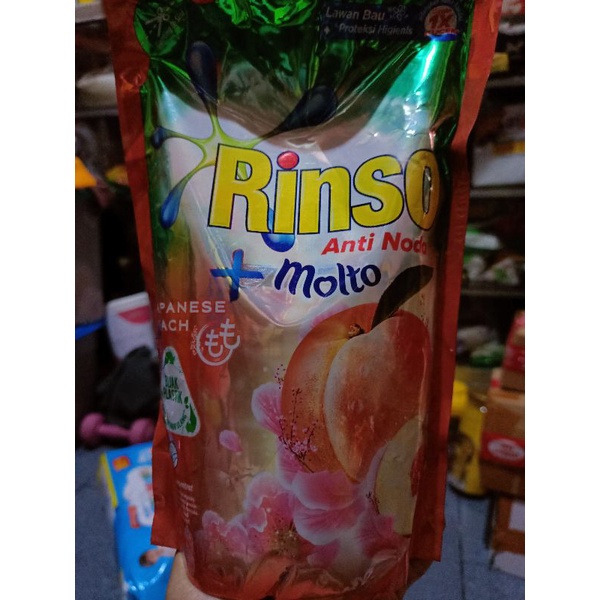 Jual Rinso Anti Noda Molto Cair Japanese Peach Ml Shopee Indonesia