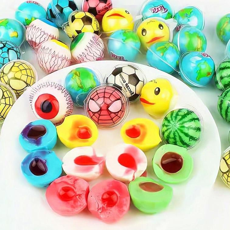 

(U-T8T-✔) PERMEN HALAL 10gr （Versi kecil）Planet Gummy Jelly / Planet Gummy Permen 1 biji Permen Jelly Viral ini pasti dikirim