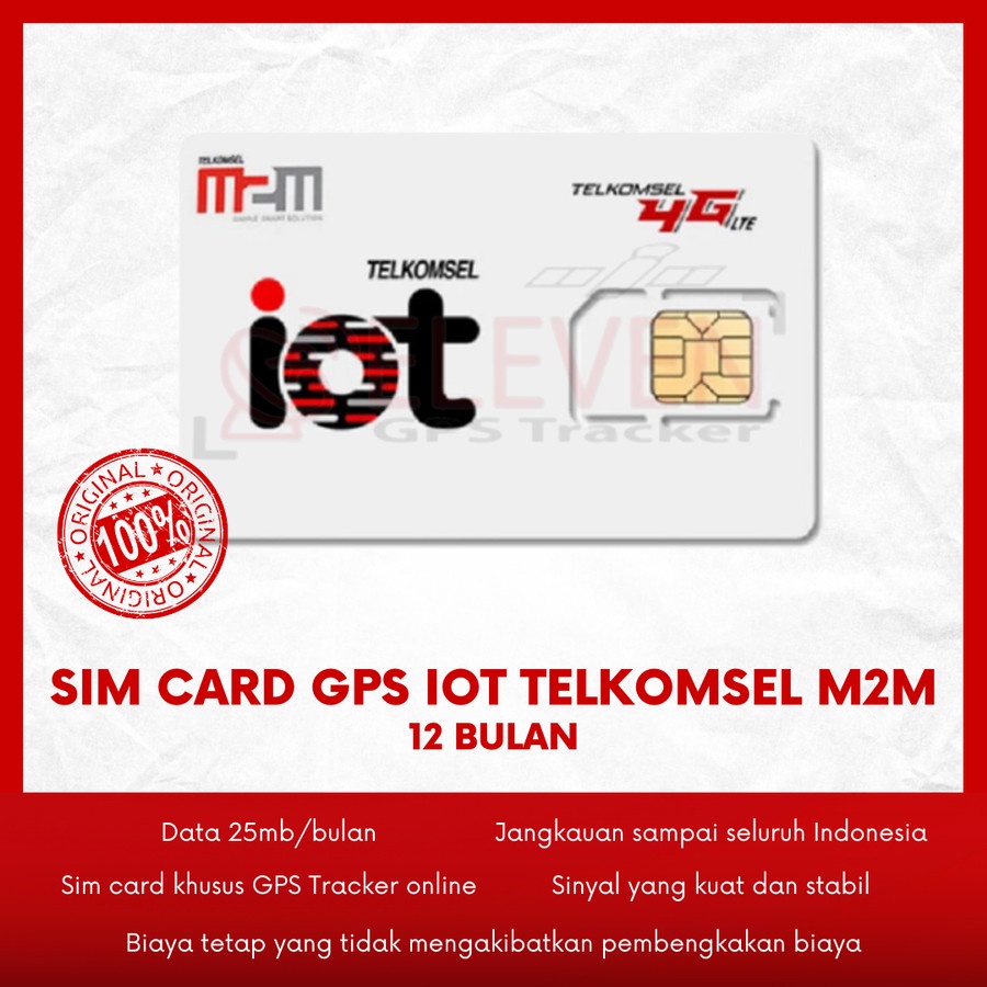 Sim card gps iot kartu gps kartu iot Telkomsel m2m