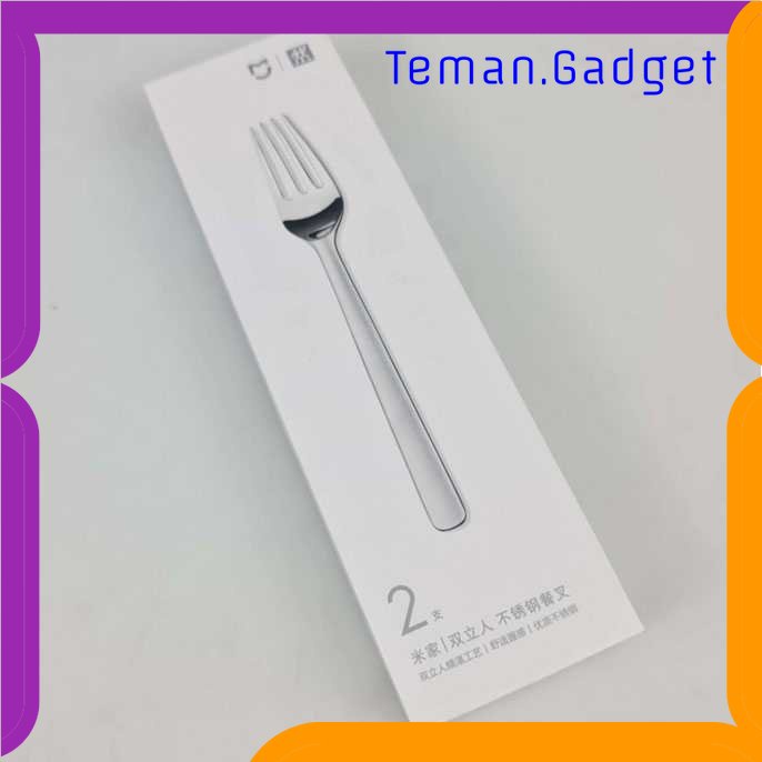 TG - DPR Xiaomi Mijia Zwilling Garpu Makan Stainless Steel 2 PCS - MJSLRCC01XH