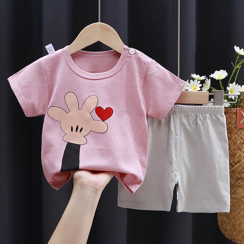 SHOEGALLERY TG1115 Baju Set Anak Karakter Lucu Piayama Import Anak