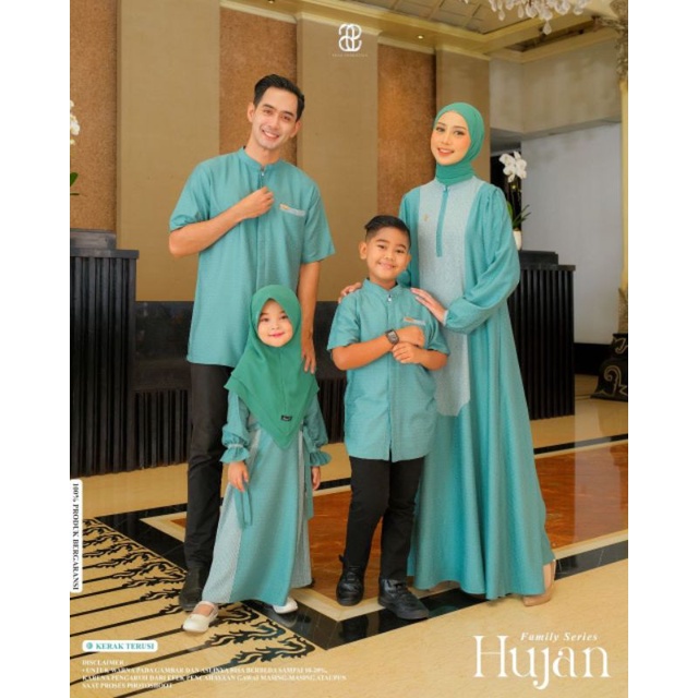 SARIMBIT KELUARGA HUJAN FAMILY SERIES by PUAN INDONESIA (PRE ORDER)