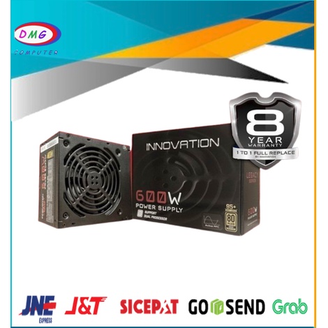 Power Supply / PSU Innovation Legacy Series 600W 600 Watt 80+ Gold