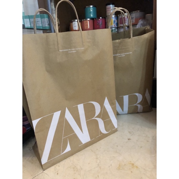 

PAPERBAG ZARA ORIGINAL STORE