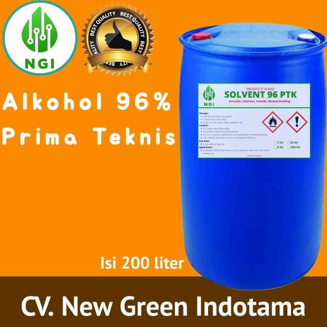 alkohol96%/ ethanol 96% Prima Teknis 1 Drum