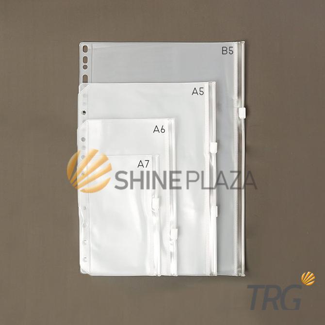 

Zipper Pocket Binder Divider B5 A5 A6 A7 - Pouch Pembatas Loose Leaf