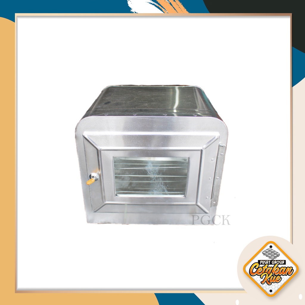 Oven Kompor Aluminium Kecil / Oven Tangkring Tebal Terlaris Free packing kayu