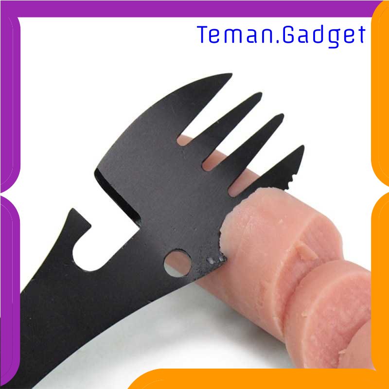 TG - DPR YYEDC Sendok Garpu Pisau Multifungsi Outdoor Camping EDC Tools - LX708