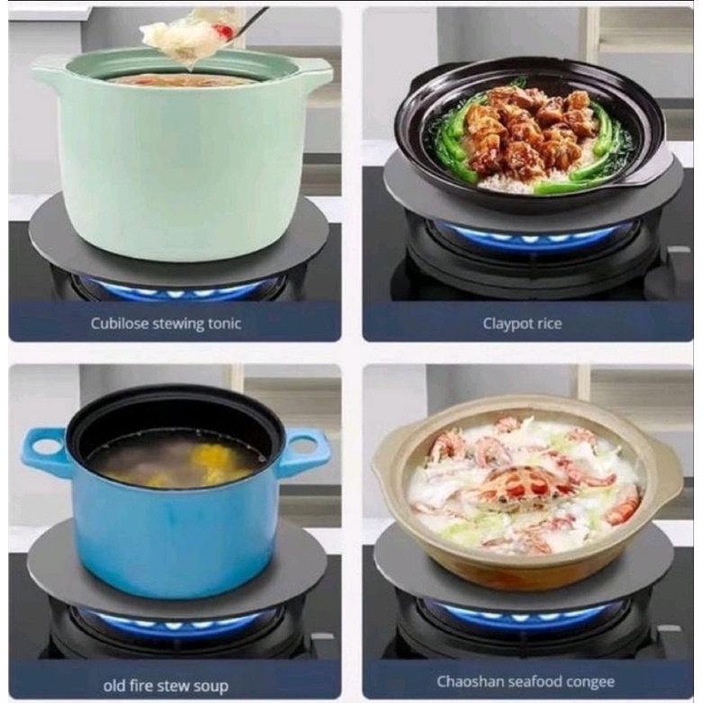 plat tatakan alas kompor / panci / teflon anti gosong
