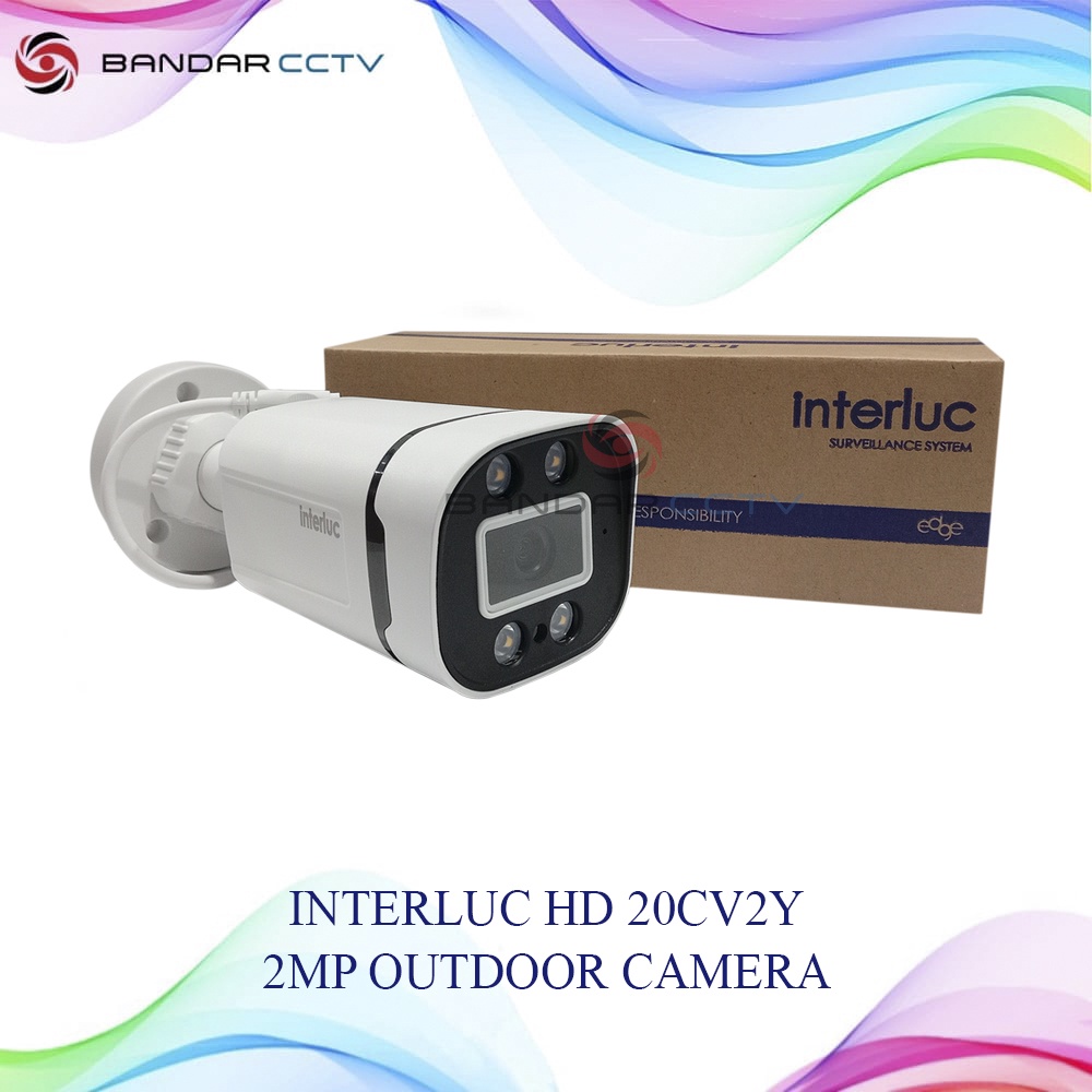 INTERLUC EG312HD20CV2Y 2MP OUTDOOR COLORVU SERIES EDGE KAMERA CCTV