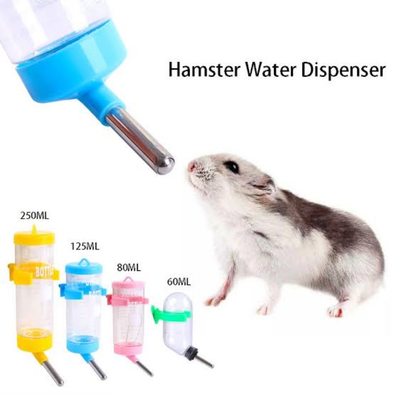 Hamster Bottle 125ML Botol Minum Hamster/Landak Mini/Kelinci