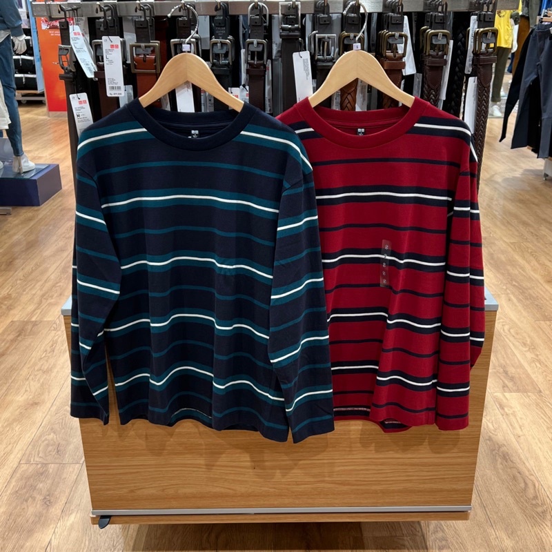 UNIQLO LONG SLEEVE STRIPE