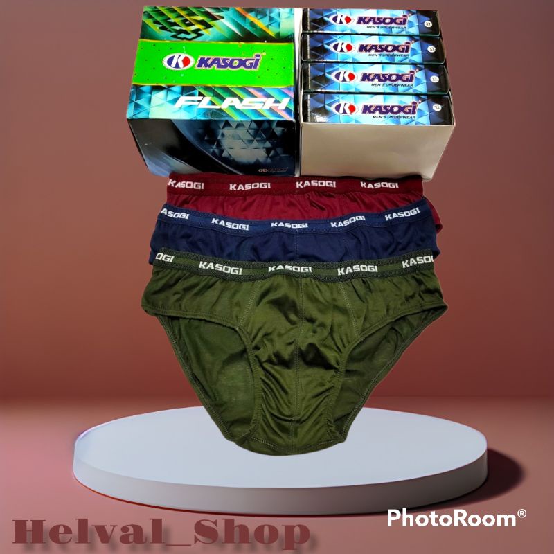 BESTSELLER !!! Celana Dalam pria Kasogi Flash  (3Pcs)