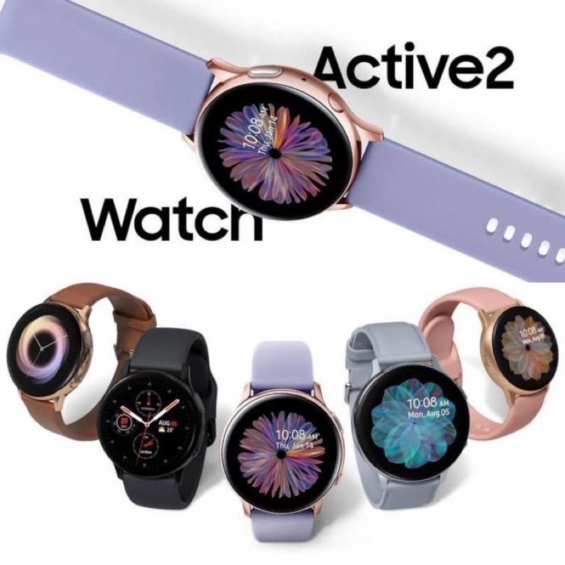 Smartwatch watch active 2 jam pintar smartwatch galaxy active 2 support ios dan android cocok untuk pergelangan lengan kecil