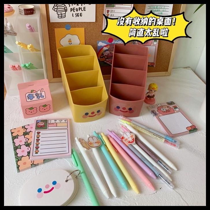 

Tempat Penyimpanan Pulpen Serbaguna Organizer Meja Dekorasi Kamar