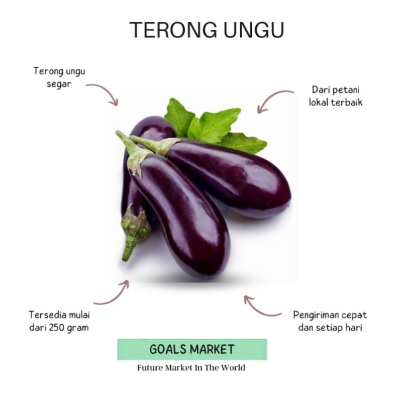 

Terong Ungu 250 gr - 500 gr Terong Sayur Terong Sambel