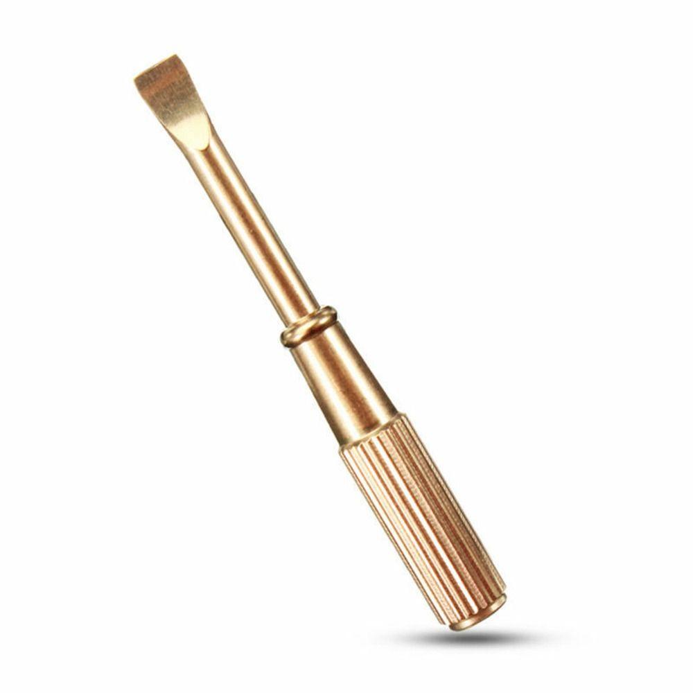 Populer Gelang Obeng Silver/Gold/Rose Gold Slot Screwdriver Emas 18K Titanium Steel Bracelet Screw Removal