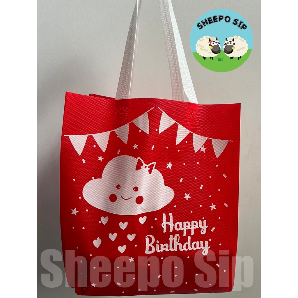 

TAS GOODIE BAG ULANG TAHUN ANAK KOTAK NASI 22X22 - TAS HAMPERS ULANG TAHUN - TAS SOUVENIR ULANG TAHUN MURAH