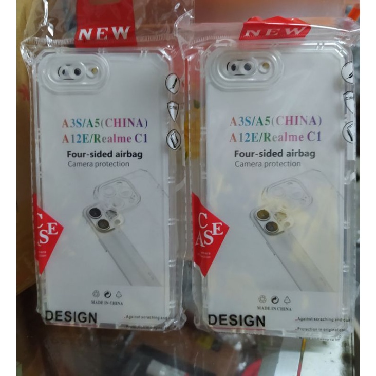 softcase silikon casing TPU OPPO A3S CASING + PELINDUNG CAMERA BAHAN FULL KARET