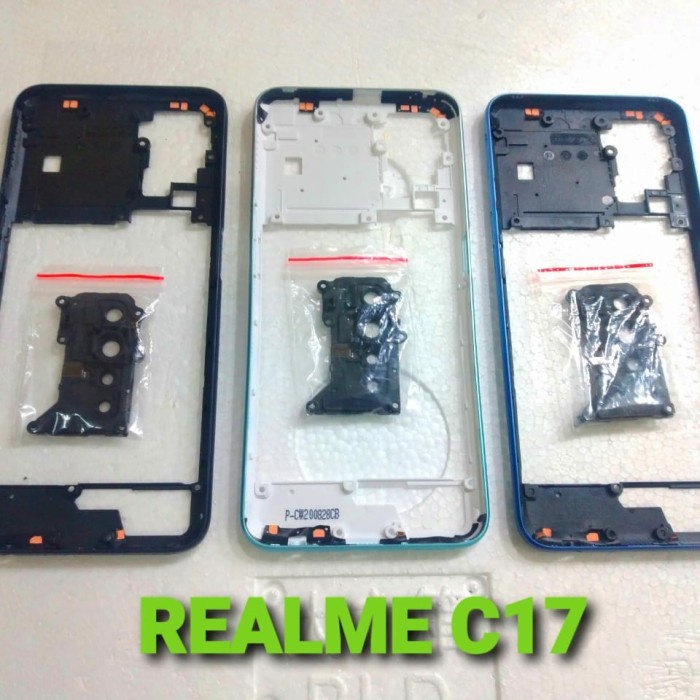 BEZEL TUTUP MESIN TUTUP BATERE REALME C17 REALME 7I