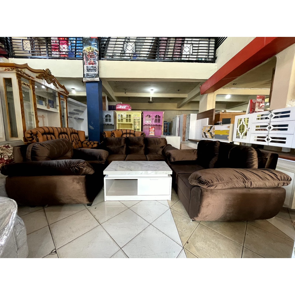 Sofa koala 321 + meja minimalis mewah