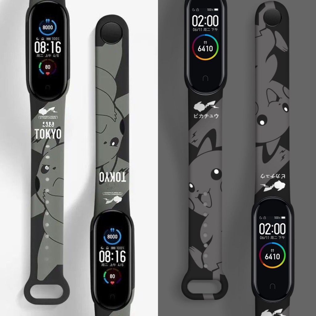 Strap Cartoon Xiaomi Mi Band 3 4 5 6 TPU Soft Band