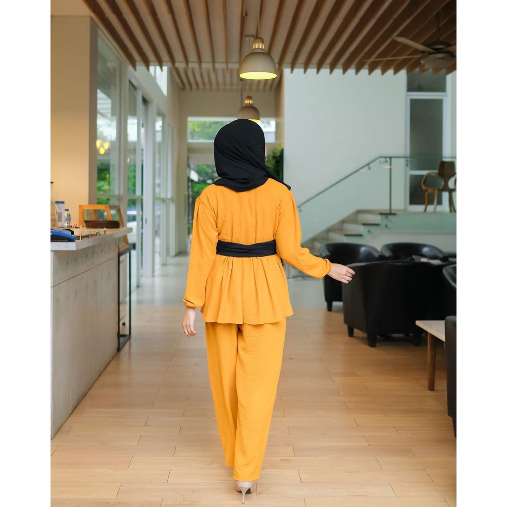 LESTI SETCEL - SETELAN WANITA - SETELAN OVERSIZE