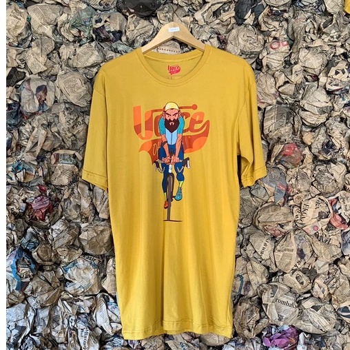 Lite tees Speedahan , bahan bamboo cotton Voice of Jogja