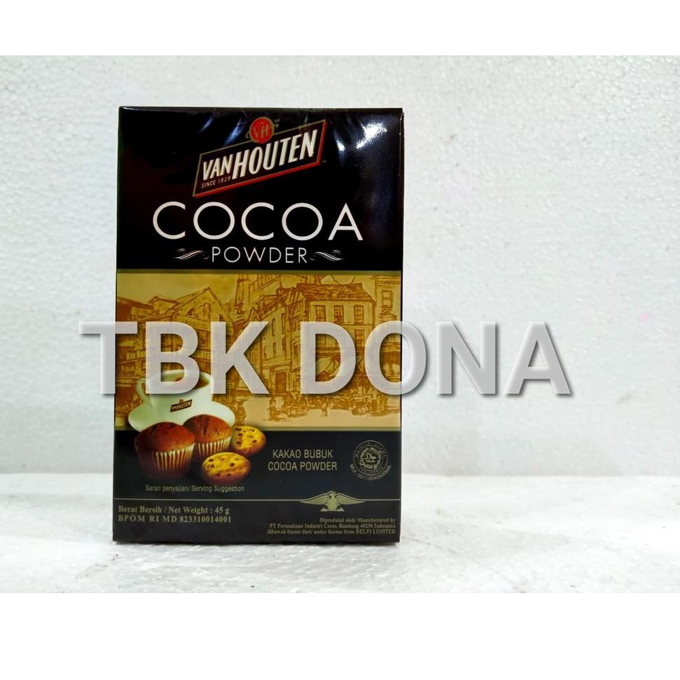 

✿Terlaris➾ VANHOUTEN COCOA POWDER 165gr / 90gr / 45gr / COKLAT BUBUK VANHOUTEN 34