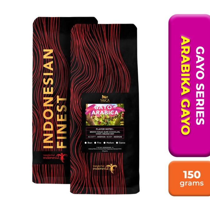 

[BISA COD] WoCA Kopi Arabika Gayo 150 gram