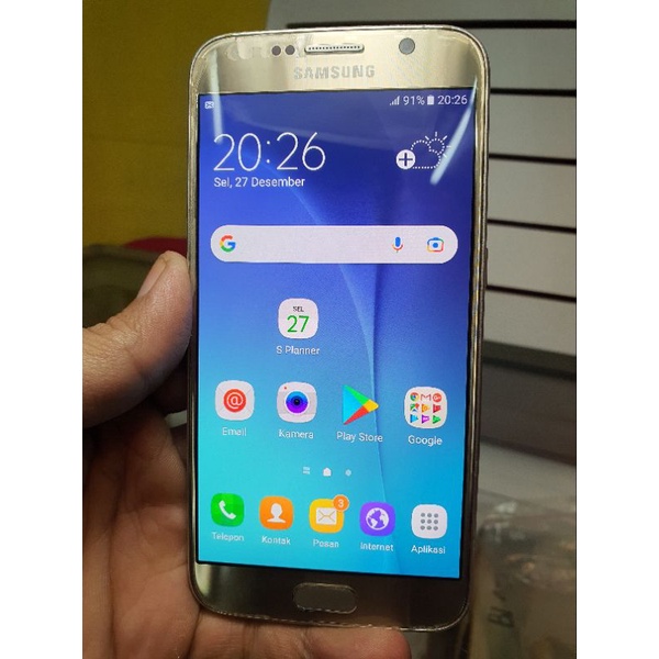 samsung S6 edge 3/32 single sim