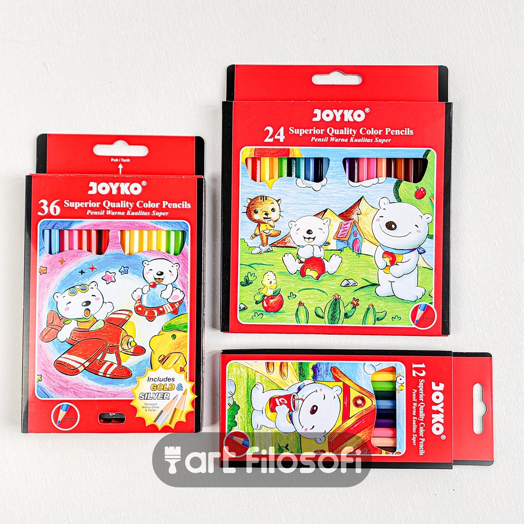 Joyko Color Pencil Set | Pensil Warna Set