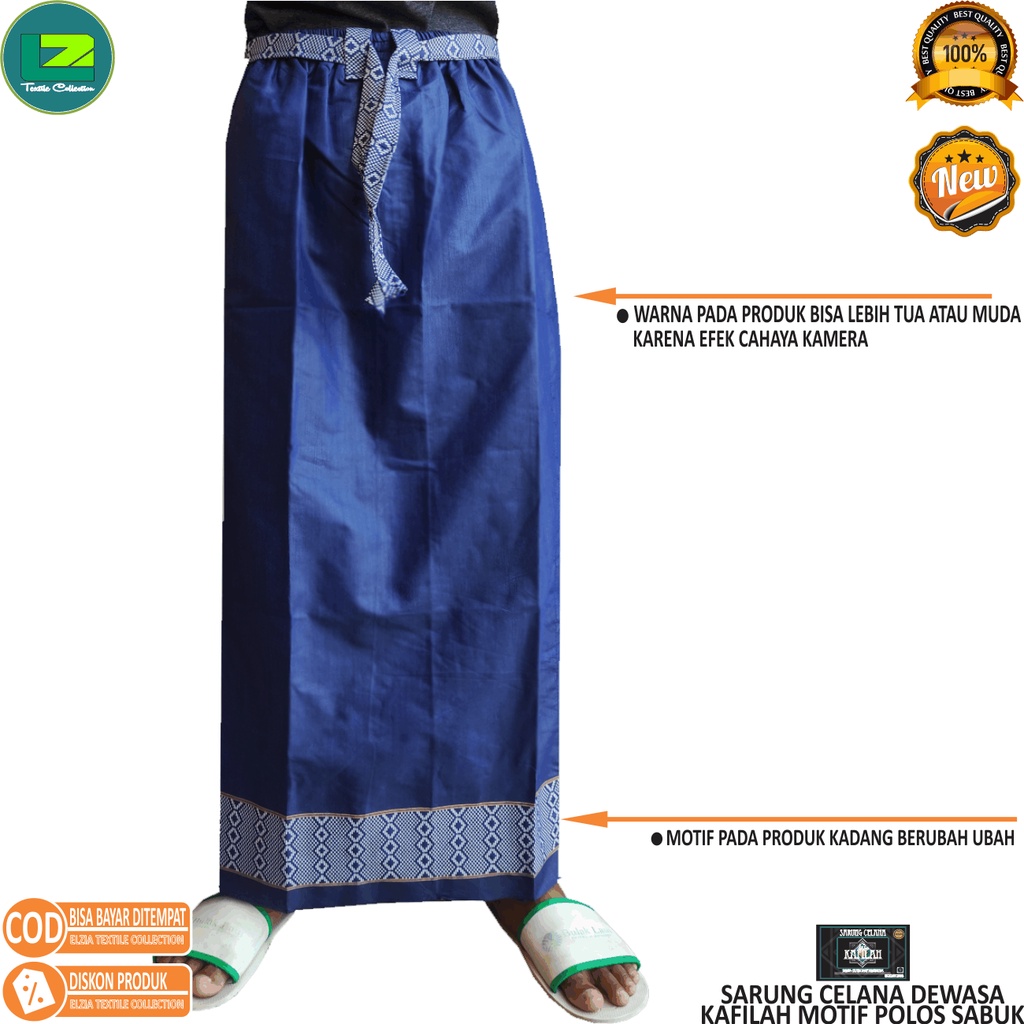 SARUNG CELANA DEWASA &amp; DEWASA JUMBO MOTIF POLOS SABUK