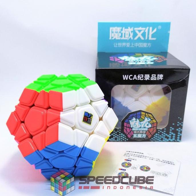 Speedcube - Rubik Megaminx Stickerless Moyu Meilong - Megaminx Cube Original