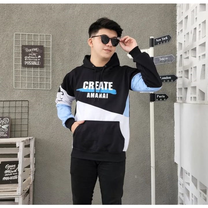 Sweater Pria Berkualitas - Create amanai hodie