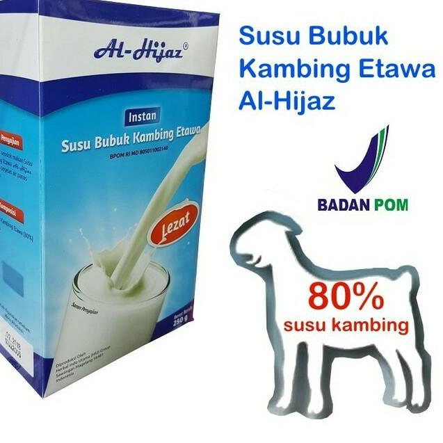 

limited Edition✔️Susu Kambing Etawa Ettawa Al Hijaz Al-Hijaz Original POM BPOM|RA9