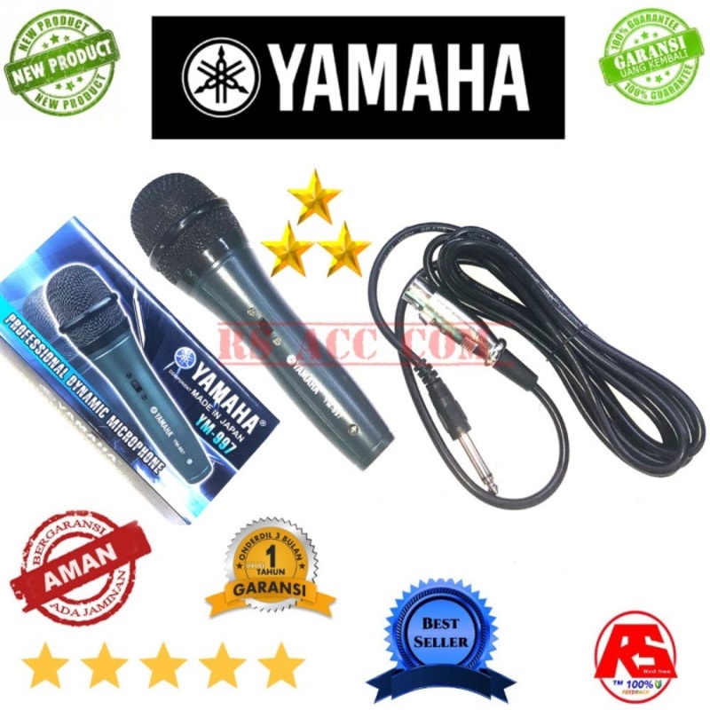 MIC Kabel YAMAHA YM 997 Karaoke
