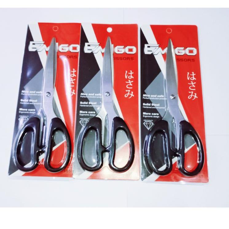 

New! Gunting besar hitam emigo/MONTANA BOSSCO isi 6 pcs 185