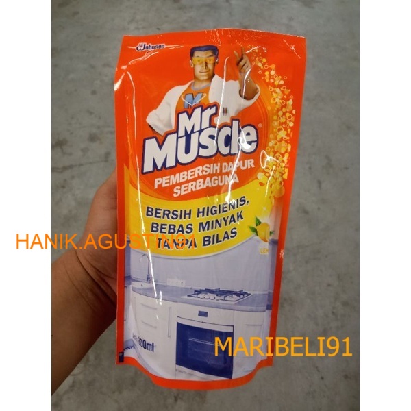 Mr. Muscle Mr Muscle Muscle pembersih dapur serbaguna refill 720ml