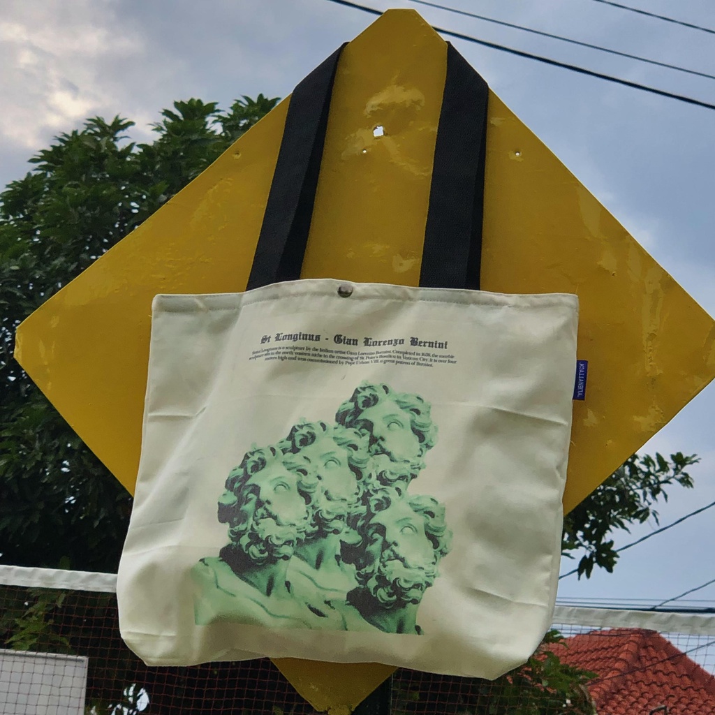 Tas Tote Bag - Alien Attack St Longinus