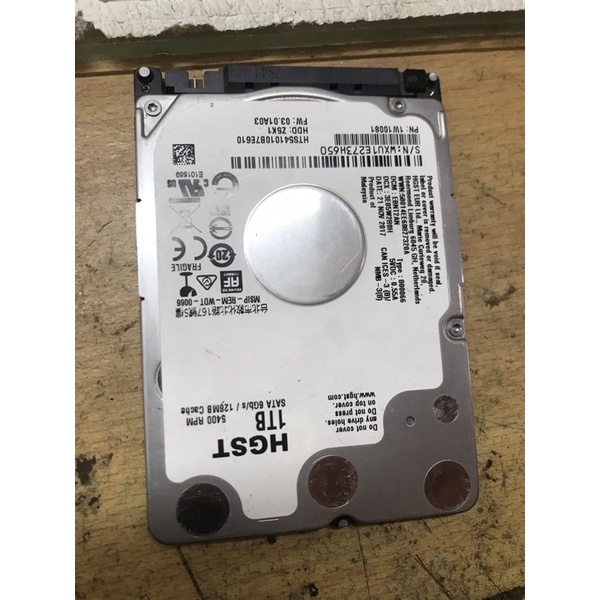 hardisk laptop 1tb second