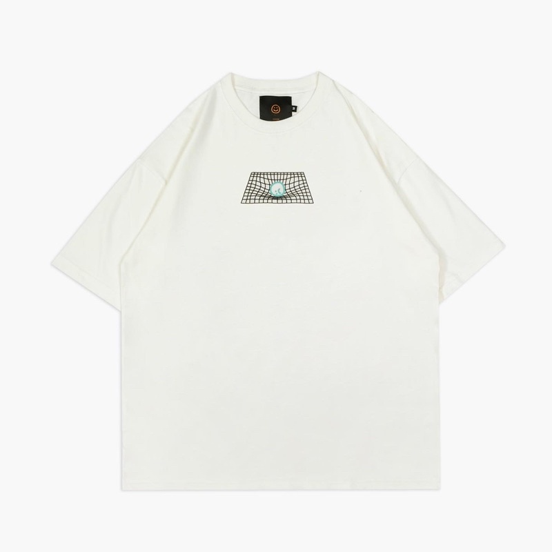 FAITH FADE LOTU - Spatial Universe Oversized Tee (Broken White)