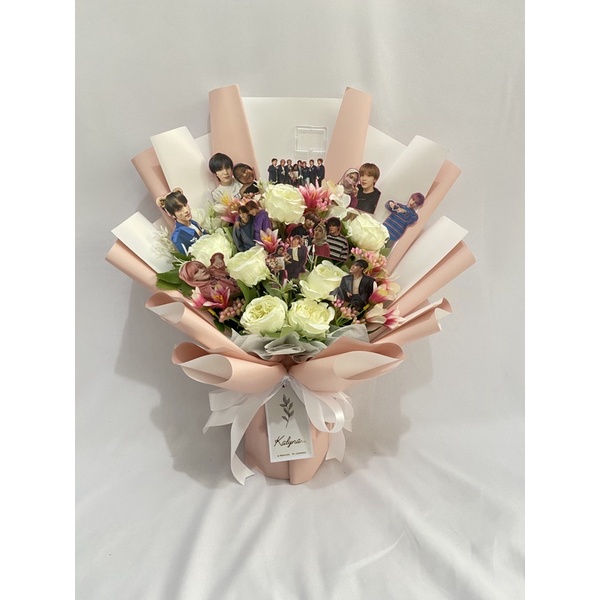 Flower &amp; Cutting Photo Bouquet / Foto buket / Buket bunga