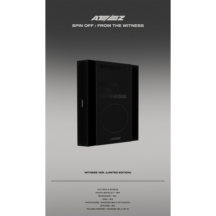 ATEEZ - Spin off Album : FROM THE WITNESS (Limited, Standard)