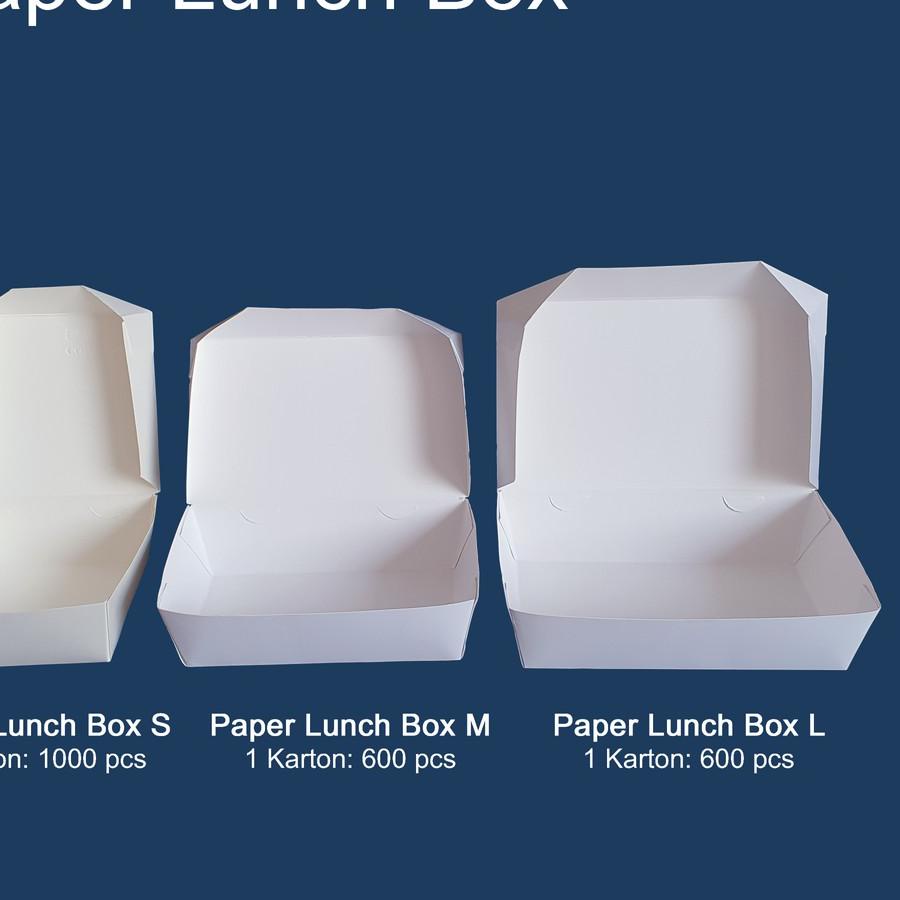 

Cuma Di Sini Paper Lunch Box L / Kotak Makan Kertas Ukuran L